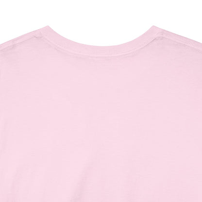 Abigail- Luxe Stitch & Printed: Premium Kid Designer Red Bike Cotton Tee