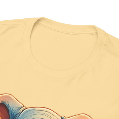 Ralph- Luxe Stitch & Printed: Premium Kid Designer Elephant Cotton Tee