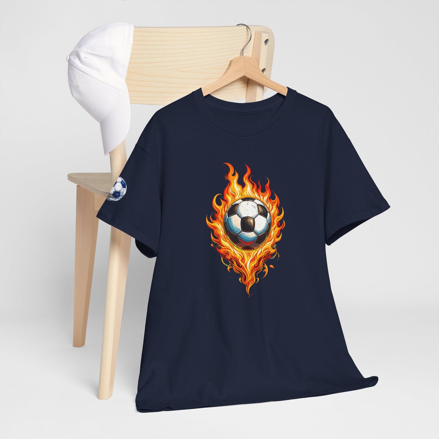 Harley- Luxe Stitch & Print: Premium Kid Designer Soccer Cotton Tee