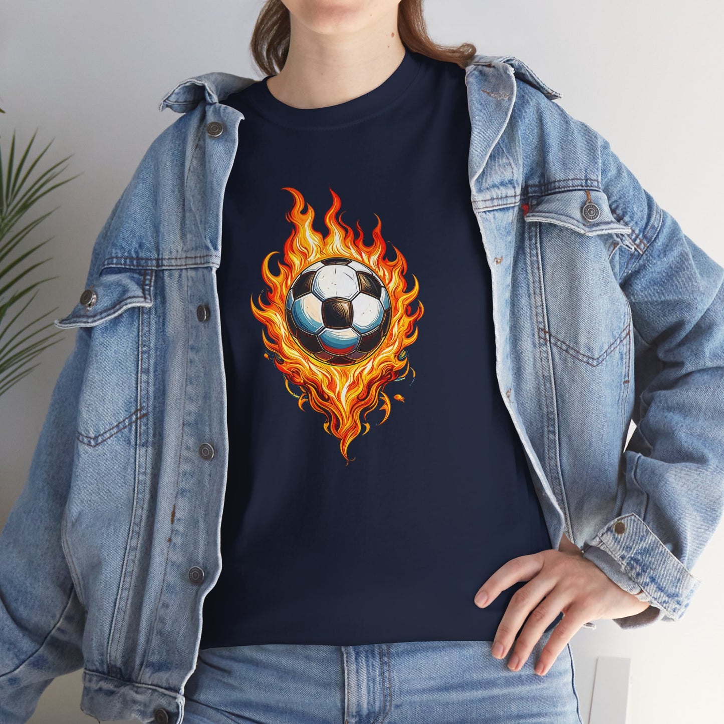 Harley- Luxe Stitch & Print: Premium Kid Designer Soccer Cotton Tee