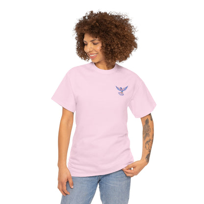 Fly High- Luxe Stitch & Embroidered : Premium Women Designer Embroidered Cotton Tee