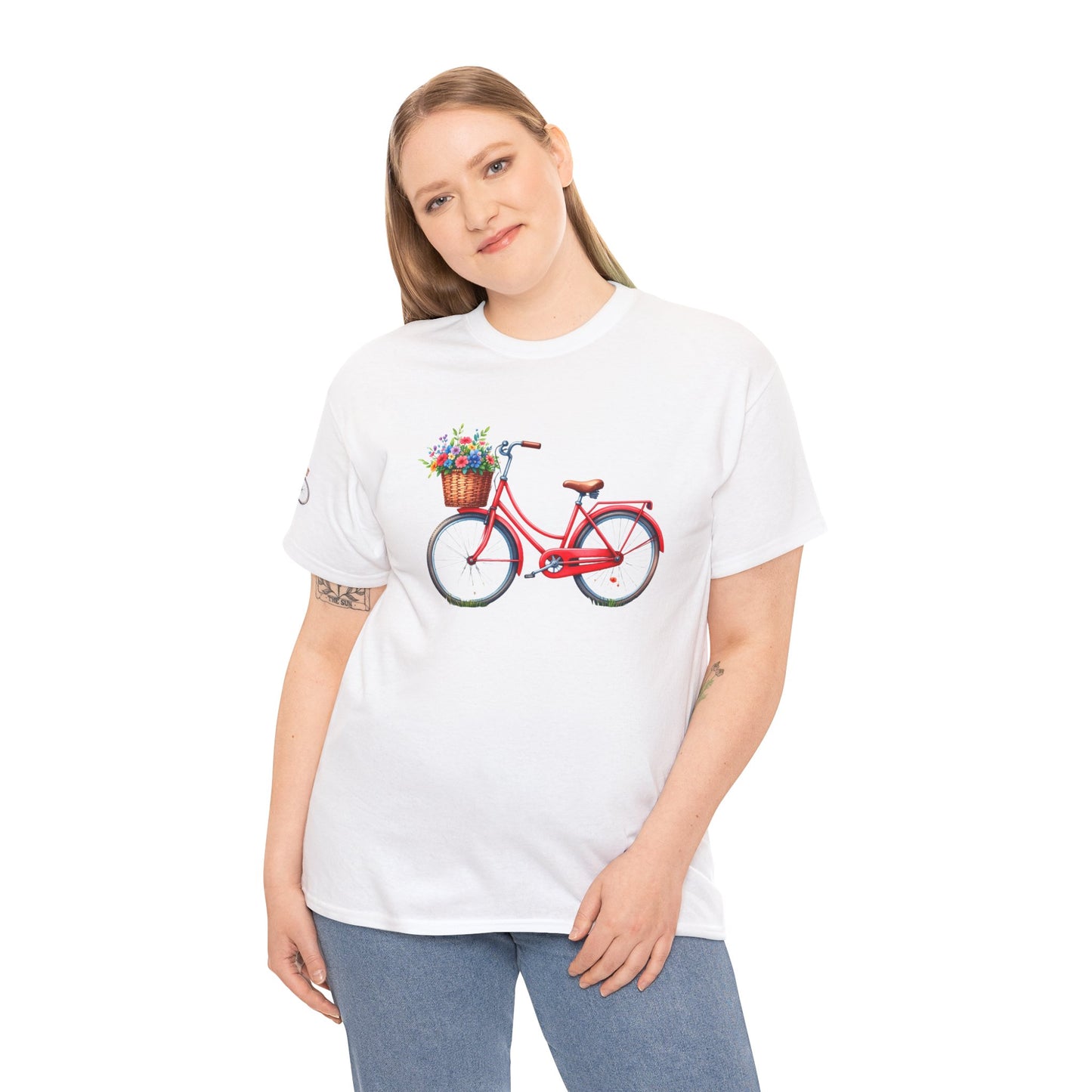 Flower Ways- Luxe Stitch & Printed: Premium Women Designer Cotton Tee