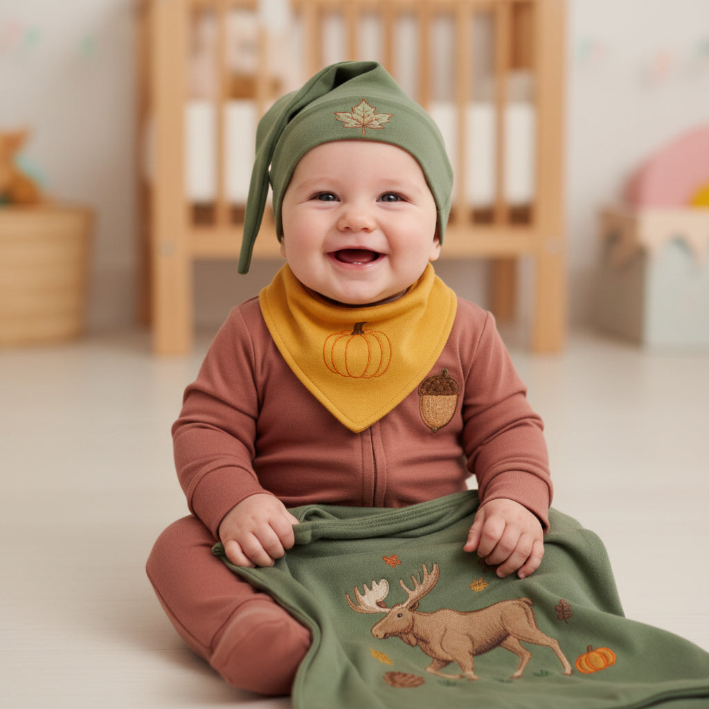 Autumn Leaf Heirloom Box – Complete 5-Piece Premium Set (0–24 Months)