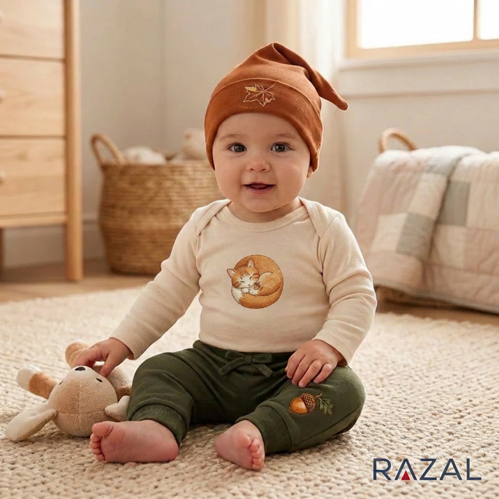 Cozy Fall Welcome – Complete Autumn Embroidered Set